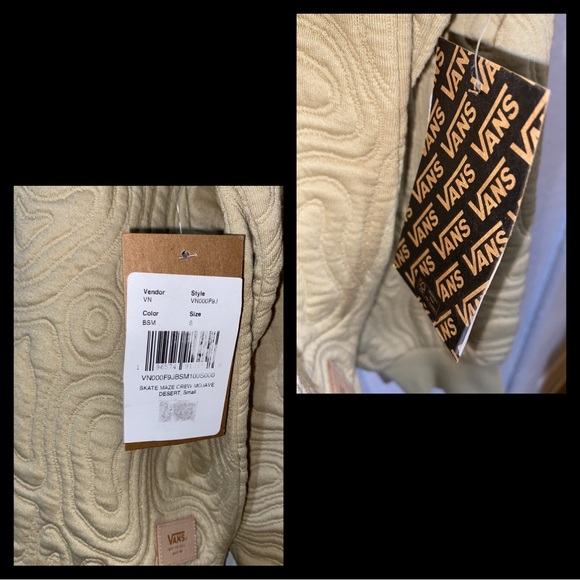 VANS Skate Maze oversized Jersey Sweatshirt - Picture 8 of 12